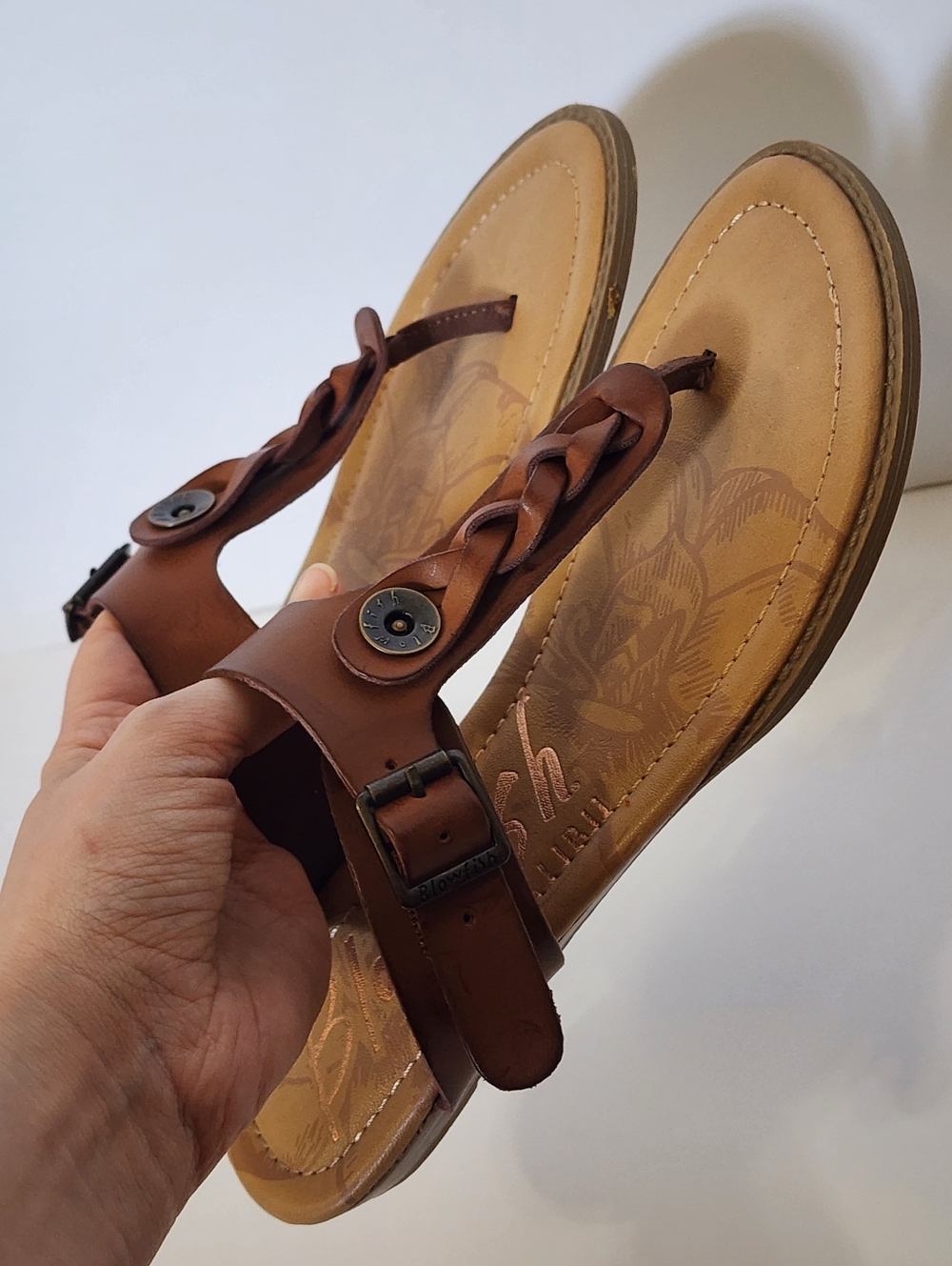 Blowfish Brown Sandals EUC - Picture 4 of 7